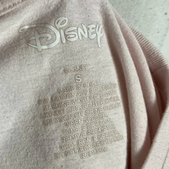 Disney • Pastel Pink Mickey Minnie Closet Tee Shirt - Picture 4 of 4